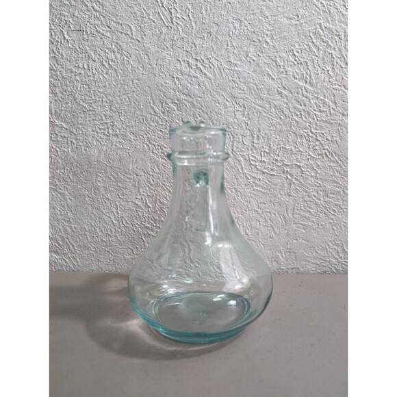 Antique Italian Vetreria Etrusca 30 VE A 580 ml Clear / Green‎ Glass Bottle. - Picture 3 of 8